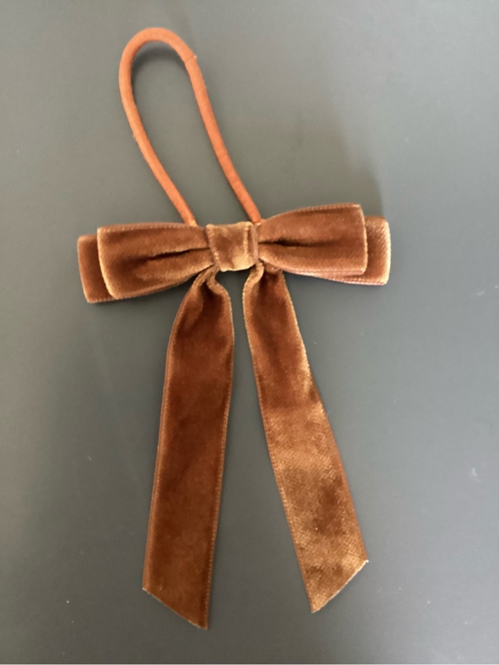 J.Crew Women's Velvet Bow Hair Tie
